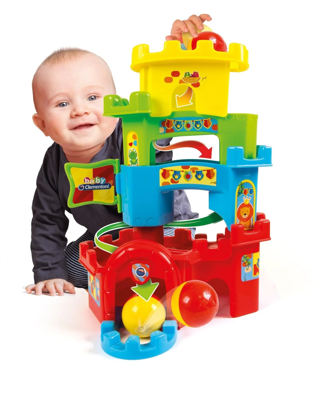 Baby Clementoni - Castello Cucù Scivola Giù 17226 - Image 4