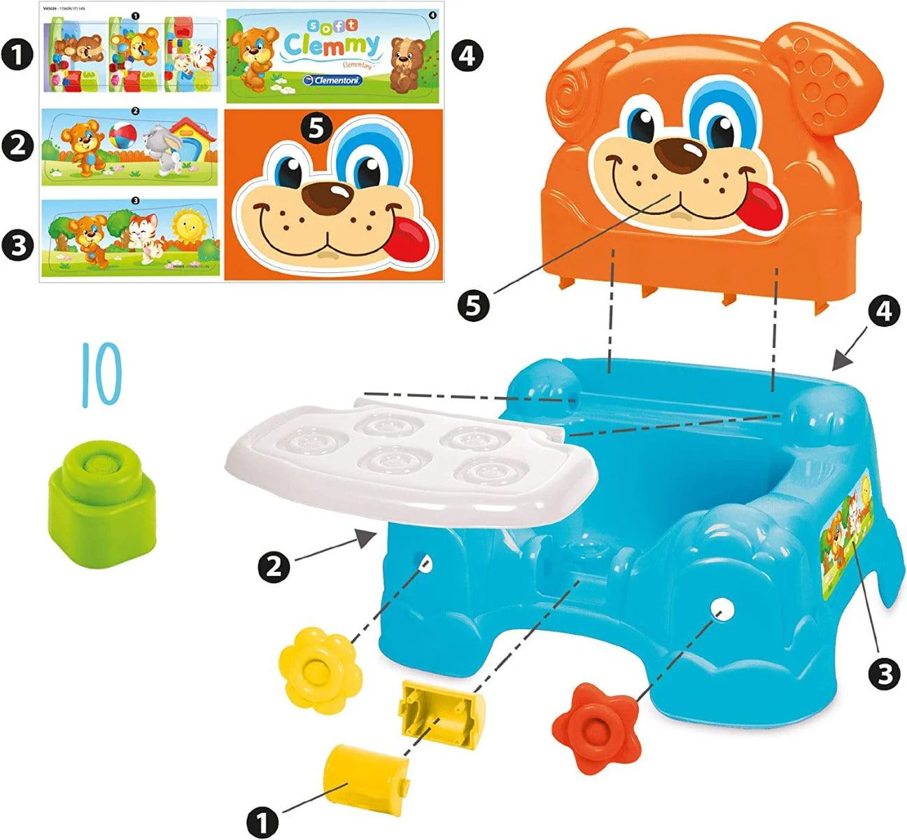 Baby Clemmy Poltroncina Porta Mattoncini - Image 3