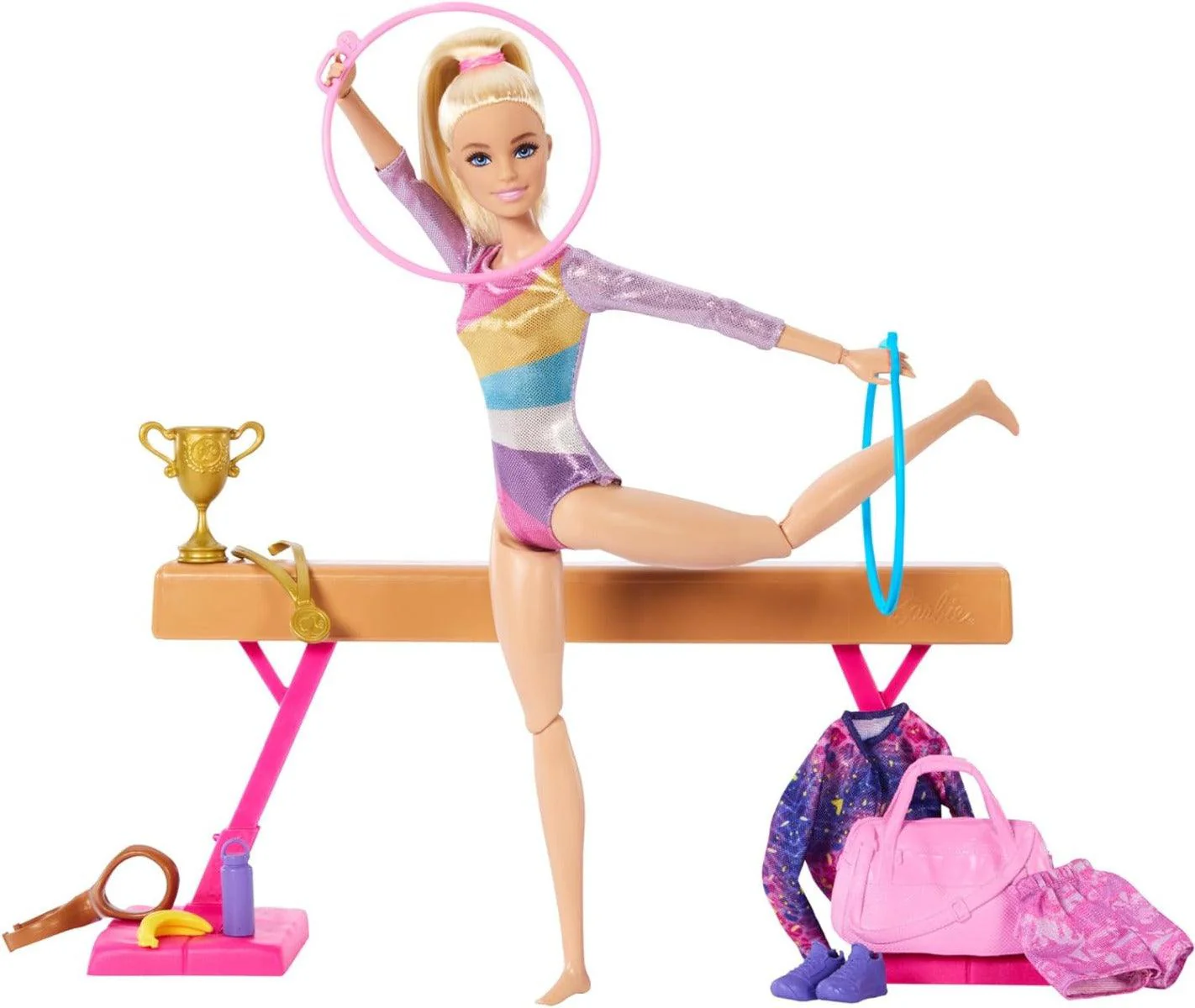 Barbie Ginnasta Playset con oltre 10 accessori - Image 3