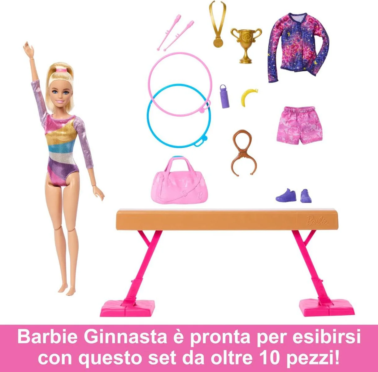 Barbie Ginnasta Playset con oltre 10 accessori - Image 6