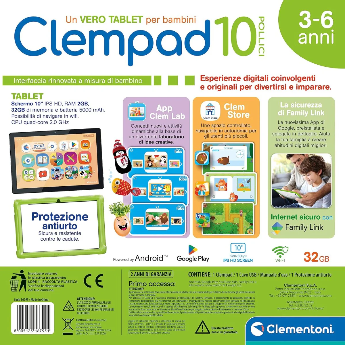 Clempad 10" 3-6 Anni - Image 3