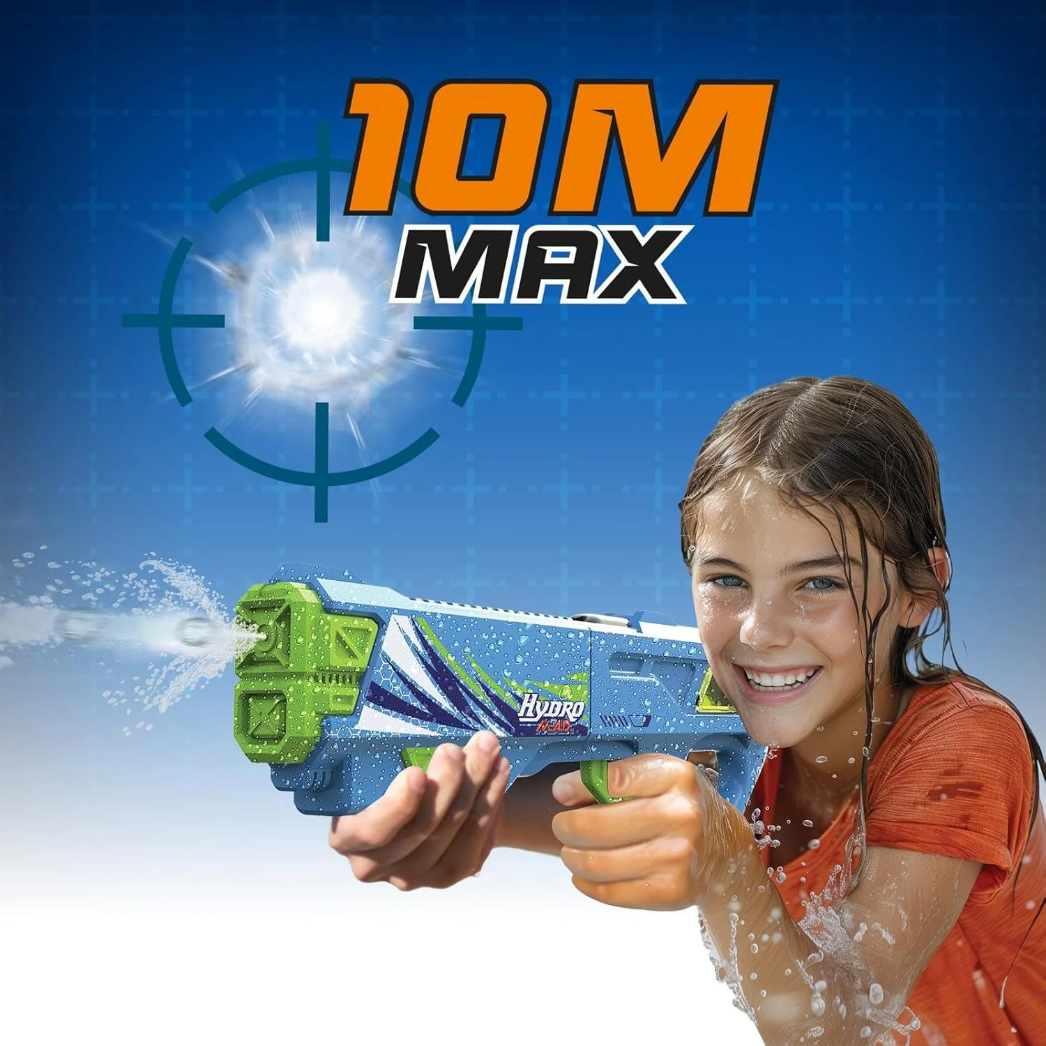 Hydro M.A.D. Fucile ad Acqua con 10m di portata e ricarica automatica da 500ml - Image 7