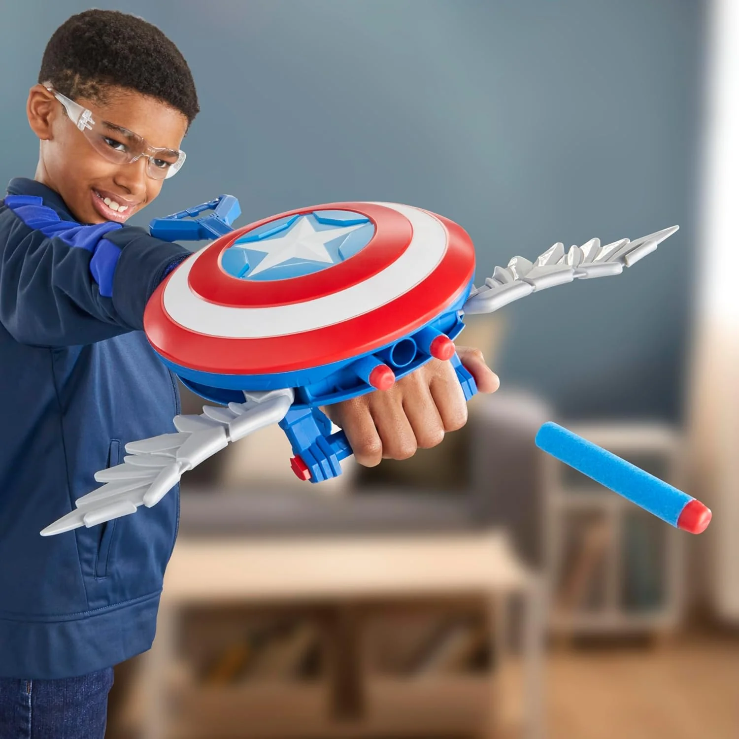 Marvel Captain America Brave New World Scudo Blaster - Image 5