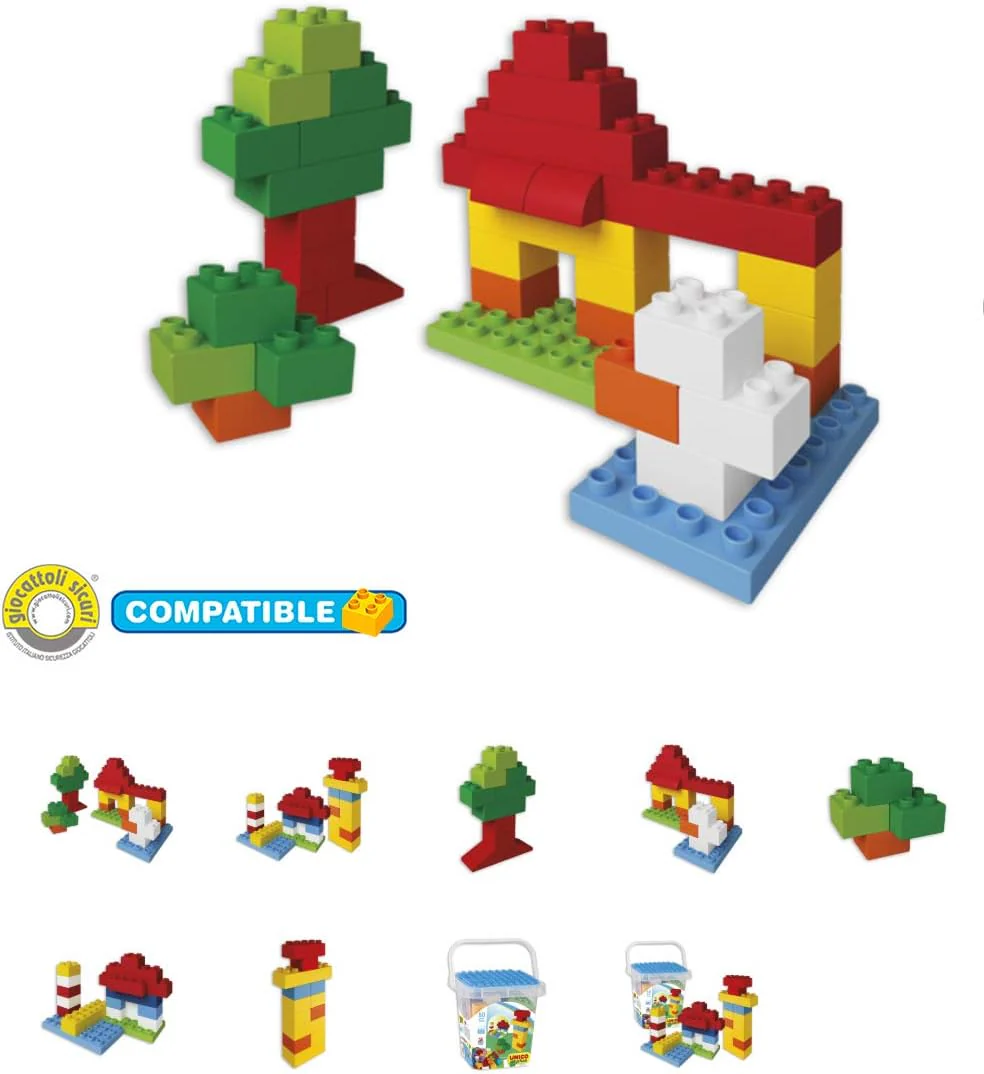 Unico Plus Secchiello Costruzioni con 100pz - Image 3